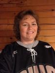 Jackie Forquer, secretary of the OHIO Hockey Blue Line Booster Club