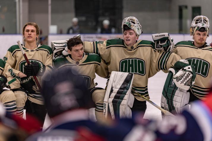Photo of Ohio Hockey players