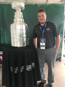 Erich Junge, video analytics and operations for OHIO Hockey
